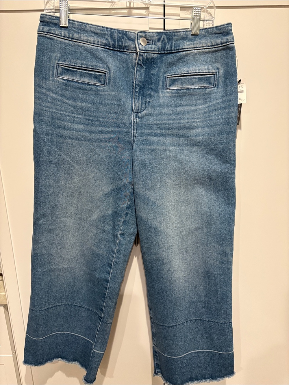 NWT Talbots Relaxed Jeans in Faded Blue size 10